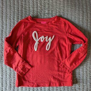 Lilly Pulitzer "Joy" Sweatshirt, Kids XL